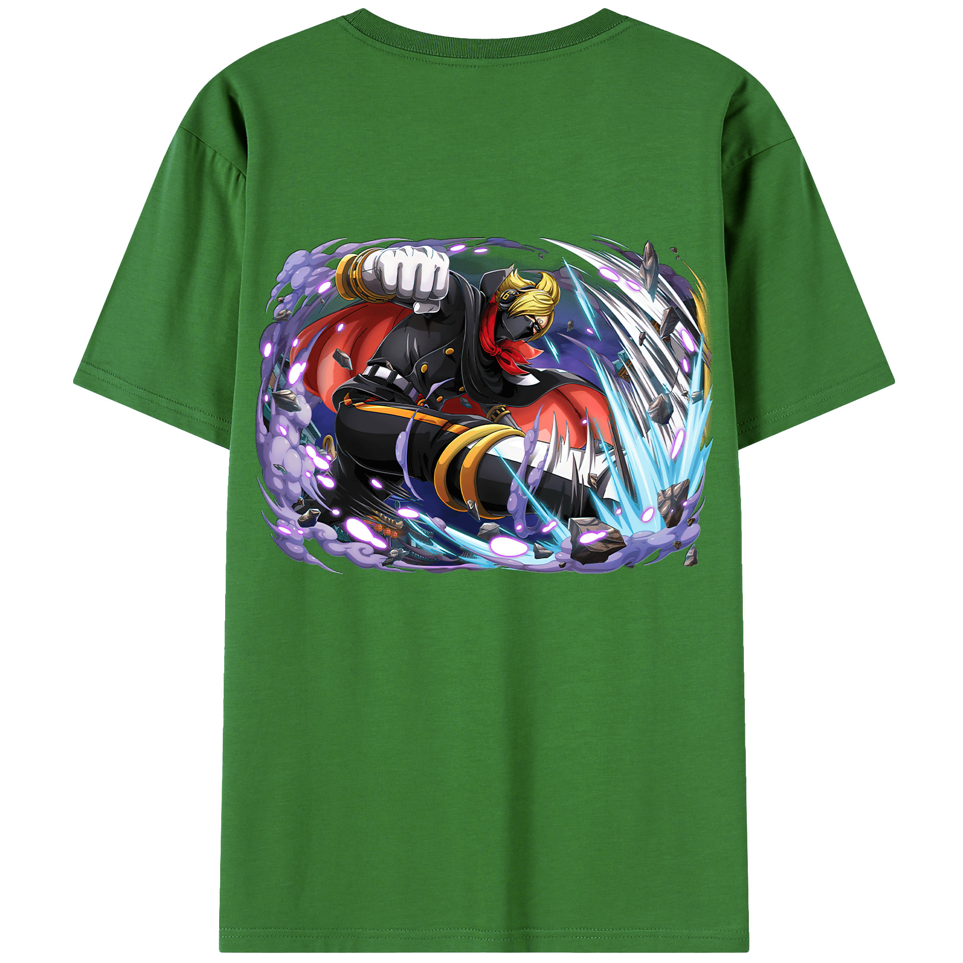 ワンピース ロロノア・ゾロ ONE PIECE Roronoa Zoro レディース半袖Tシャツ(バックプリント)